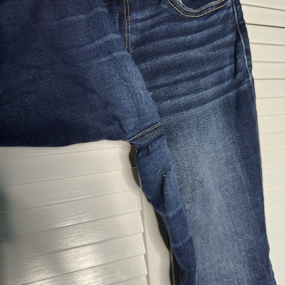 BKE Youth Girls Size 14R Bootcut Flare Jeans Dark Wash Stretch Denim Casual - Picture 4 of 6